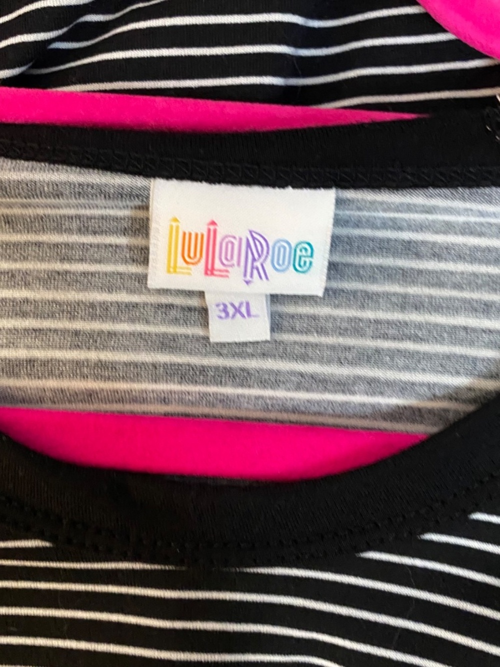 2 Lularoe Randy Shirts, 3XL - Picture 6 of 6